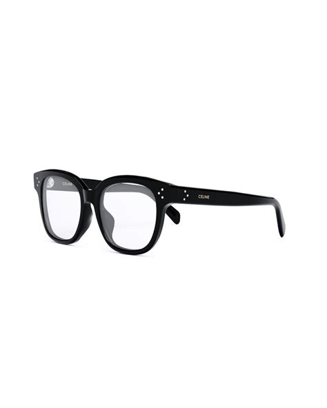 celine cl50086i 001|Celine® CL50086I Geometric Eyeglasses .